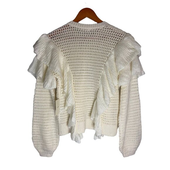 NWT Tularosa Palmelra Sweater Ivory Knit-sz XS - Picture 7 of 10